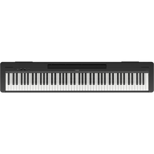 Yamaha P-143 88-Key Portable Digital Piano Black with Furniture Stand (L100B)