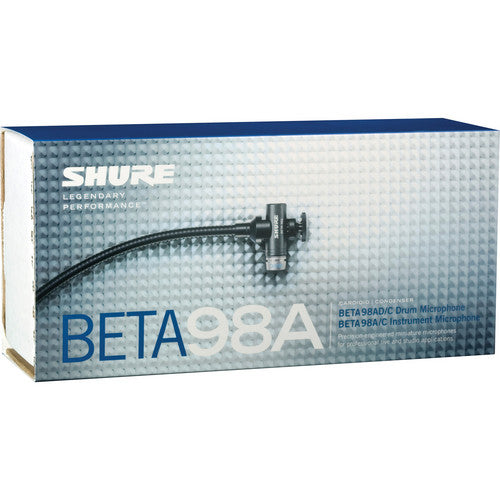 Shure Beta 98A/C Miniature Cardioid Condenser Microphone