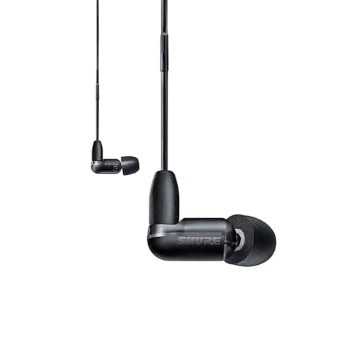 Shure AONIC 3 Wired Sound-Isolating Earphones (Black)