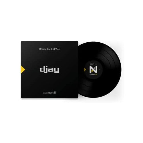 STOKYO DJAY-BLK1, DJAY Pro Ai Control Vinyl - Black