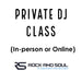 Private DJ classes package - 5 sessions (Online or In-person) - Rock and Soul DJ Equipment and Records
