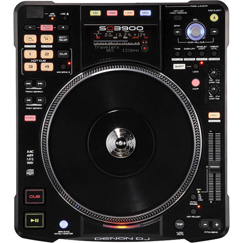 Denon DJ SC3900 Digital Media Turntable & DJ Controller