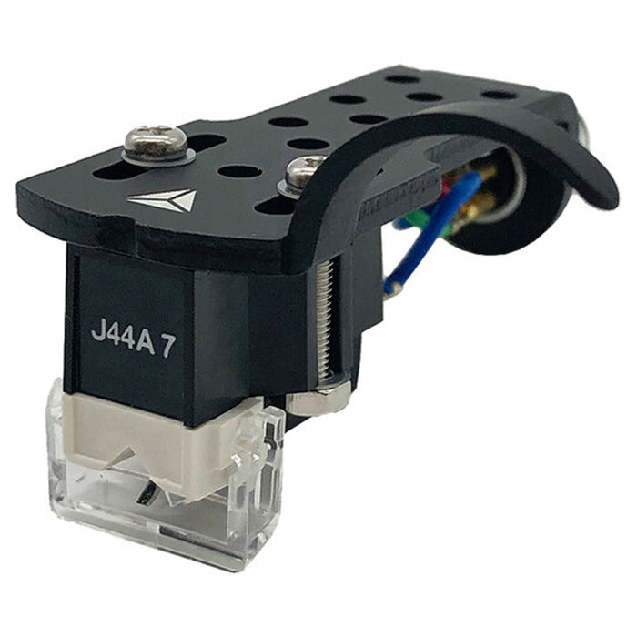 Jico Turntable Cartridge Pre-Mounted on Black Headshell Omnia J44A 7 DJ IMP Nude (J-AAC0202)