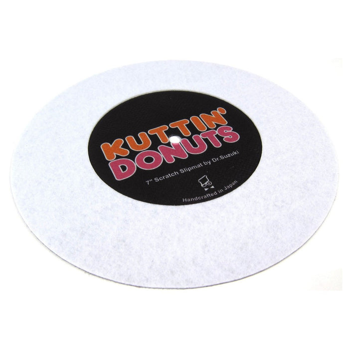 Dr Suzuki Kuttin Donuts 7" Slipmat, White