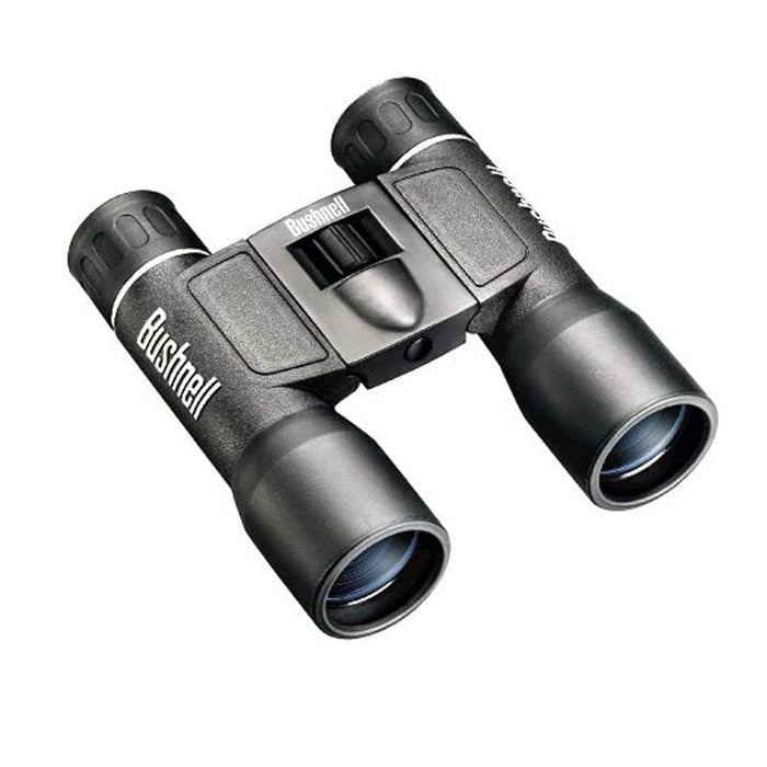 Bushnell Powerview 12x25 Compact Folding Roof Prism Binocular (Black)