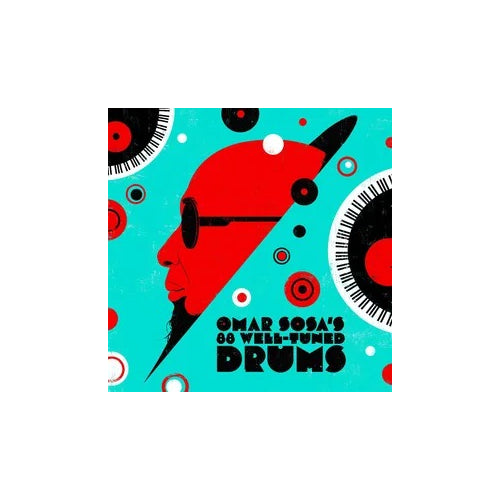 Sosa, Omar - Omar Sosa's 88 Well-Tuned Drums (TRANSPARENT RED VINYL) - LP Transparent Red Vinyl, Insert - RSD 2024
