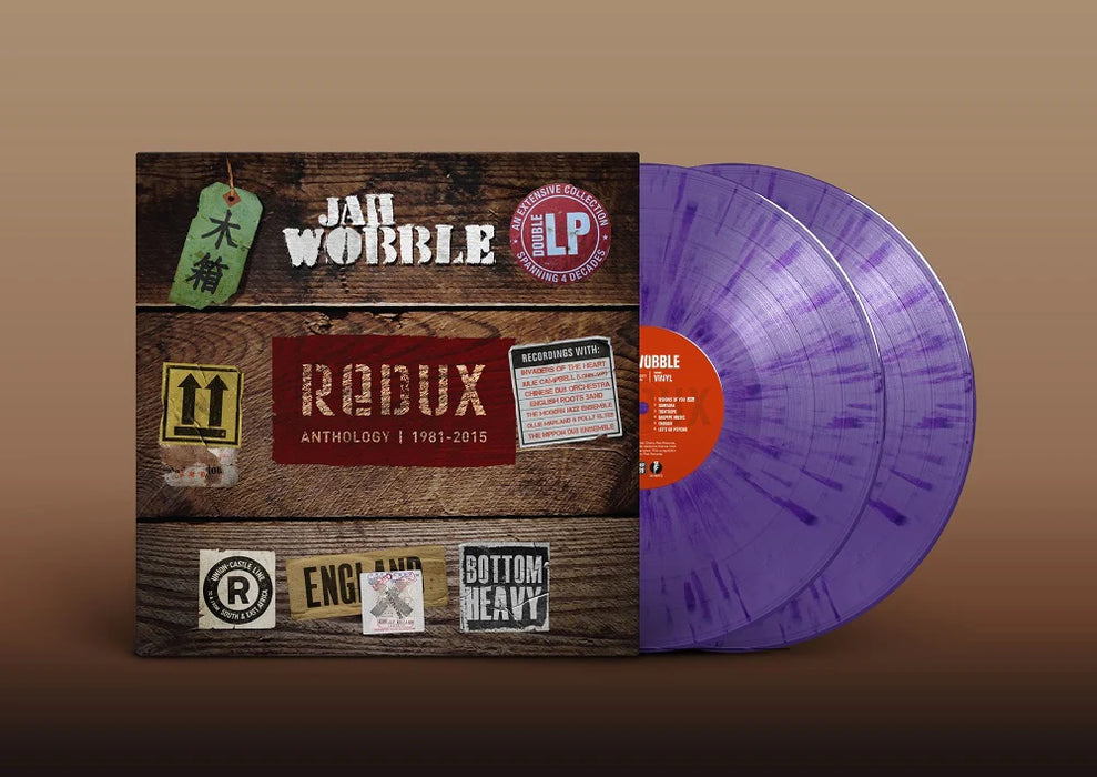 Jah Wobble - Redux - Double Purple Splatter  Vinyl LP(x2) = RSD2023