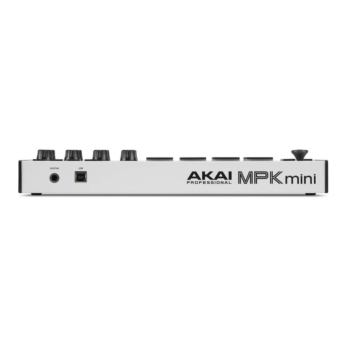 Akai Professional MPK Mini MKIII 25-Key MIDI Controller (White)