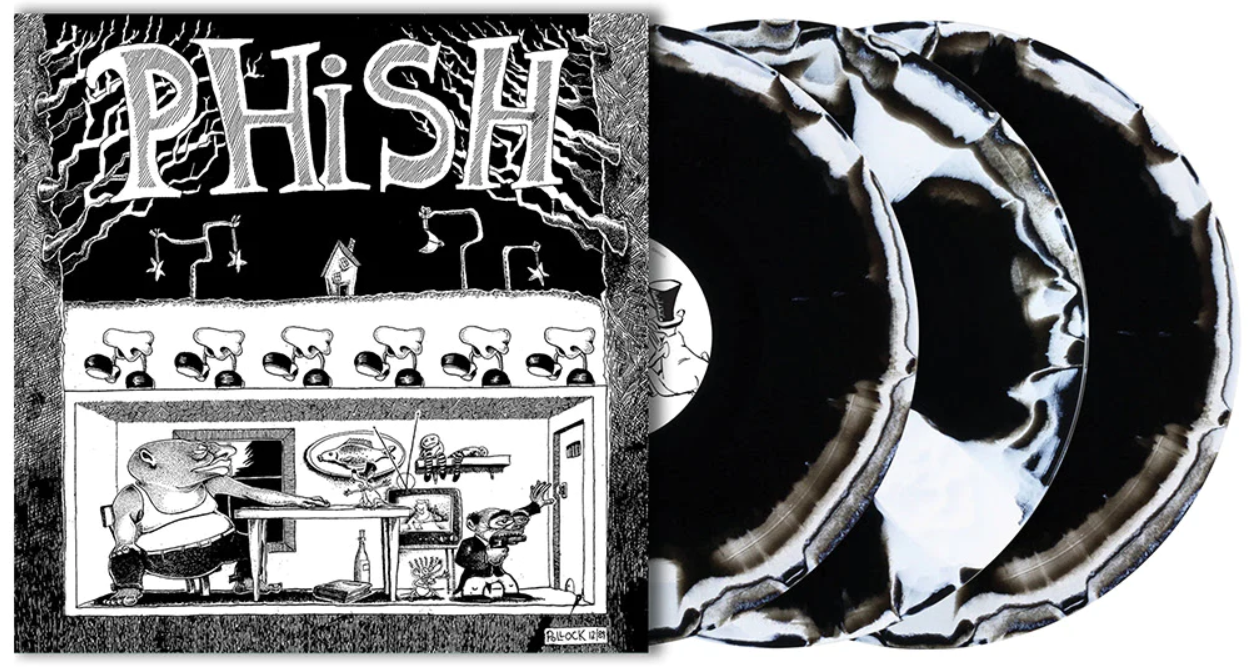 Phish - Junta (Fluffhead Vinyl)  - 3x LP Gatefold Fluffhead Black/White Swirl
