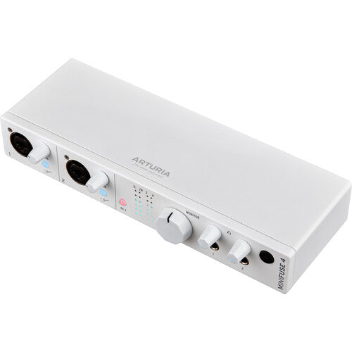 Arturia MiniFuse 4 USB-C Audio Interface, White