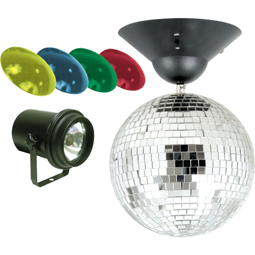 American DJ MB8 Combo 8 Inch Mirror Ball Kit - Rock and Soul DJ Equipment and Records