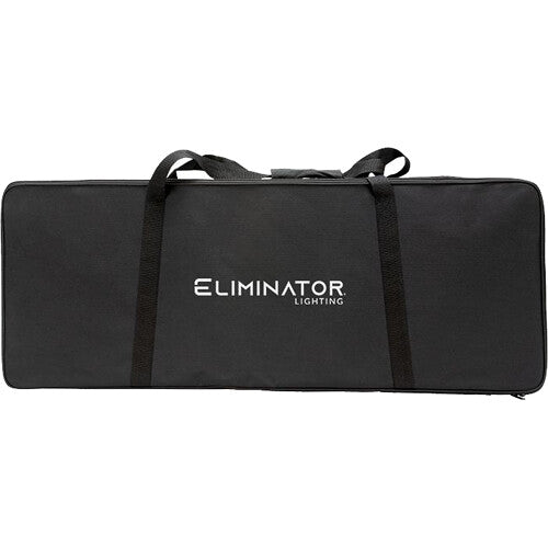 Eliminator Lighting Mini Par Bar Portable Par Can Lighting System, Black