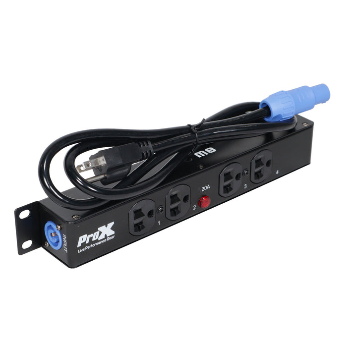 ProX X-PWE X4 BOX Power Center Four-Way Spitter