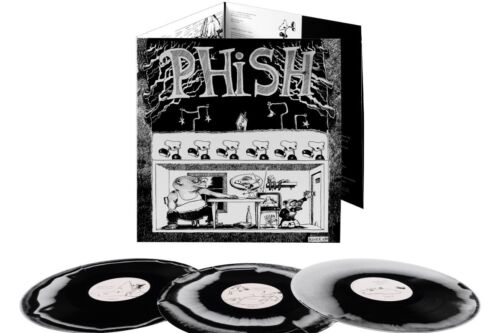 Phish - Junta (Fluffhead Vinyl)  - 3x LP Gatefold Fluffhead Black/White Swirl