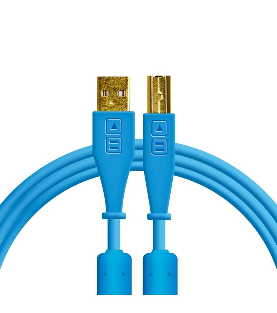 Chroma Cables Audio Optimized USB Cables Blue USBA to USBB — Rock