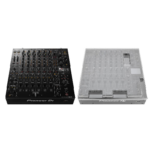 Pioneer DJ DJM-V10 6-Channel Professional DJ Mixer (Black) + Decksaver Dust Cover