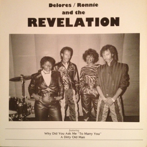 Delores / Ronnie and the Revelation - Why Did You Ask Me to Marry You - Vinyl LP - RSD 2023 - Black Friday