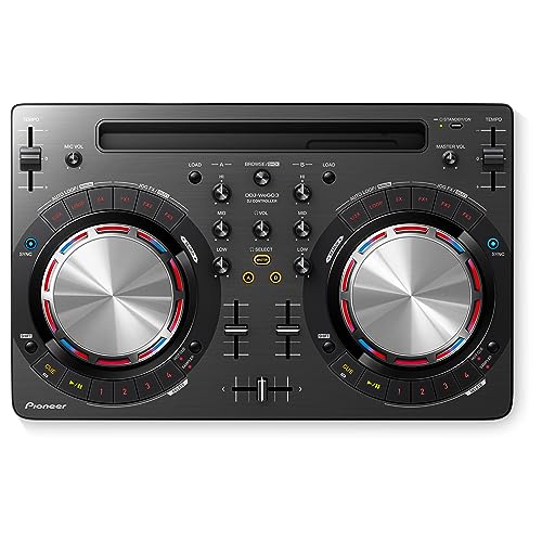 Pioneer DDJ-WEGO3-K Compact DJ 4/Dual Deck Controller, Black (Open Box)