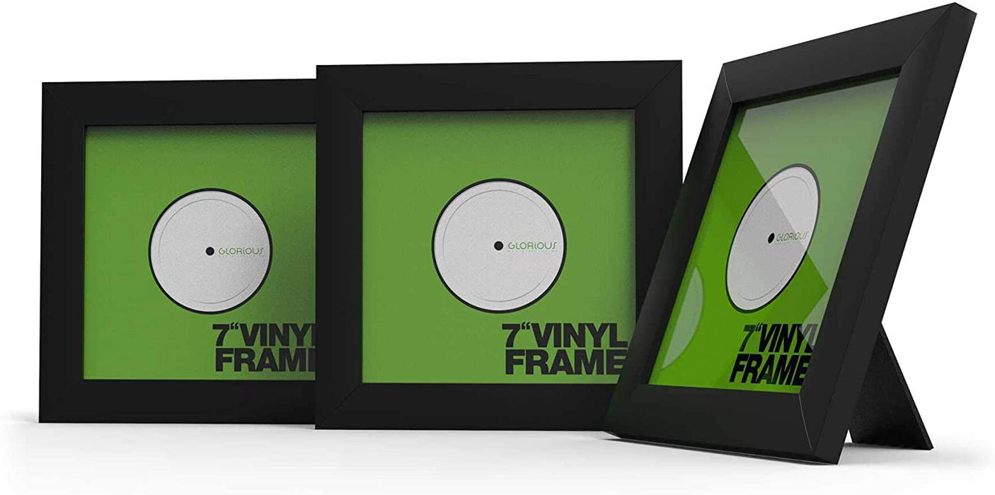 Glorious Vinyl Frame Set 7 Black, set of 3