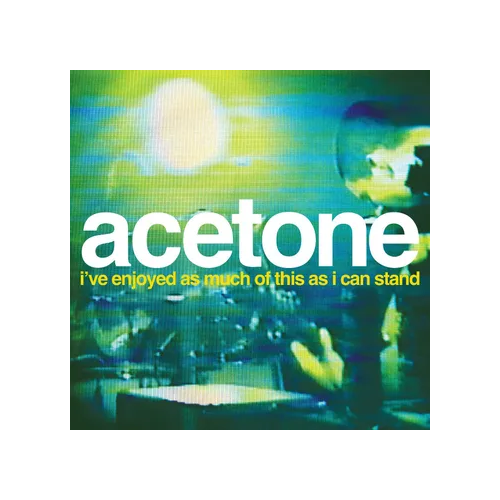 Acetone - I've Enjoyed As Much Of This As I Can Stand - Live at the Knitting Factory, NYC: May 31, 1998 (CLEAR VINYL) - Vinyl LP(x2) - RSD 2024