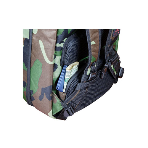 Odyssey Backspin 2 Digital Gear Backpack, Green Camouflage