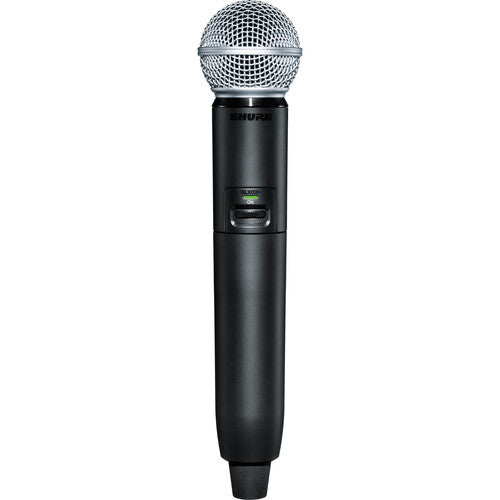 Shure GLXD24+ Dual-Band Wireless Vocal System with SM58 Microphone (Z3: 2.4, 5.8 GHz)