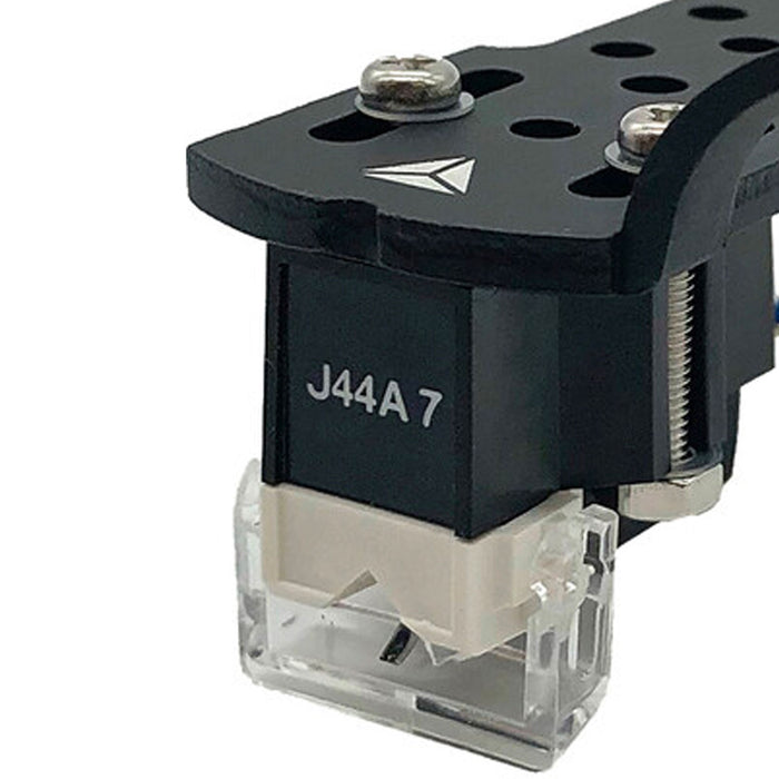 Jico Turntable Cartridge Pre-Mounted on Black Headshell Omnia J44A 7 DJ IMP Nude (J-AAC0202)