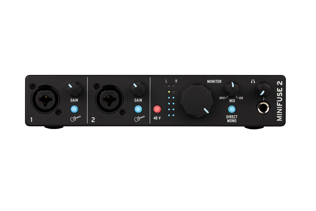 Arturia MiniFuse 2 Flexible Dual Audio Interface (Black)
