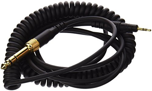 Audio-Technica HP-CC Replacement Coiled Cable for M Series Headphones,Black