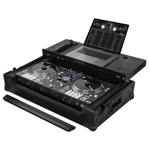 Odyssey Rane One Flight Case in Black with Patented Glide Platform - Rock and Soul DJ Equipment and Records