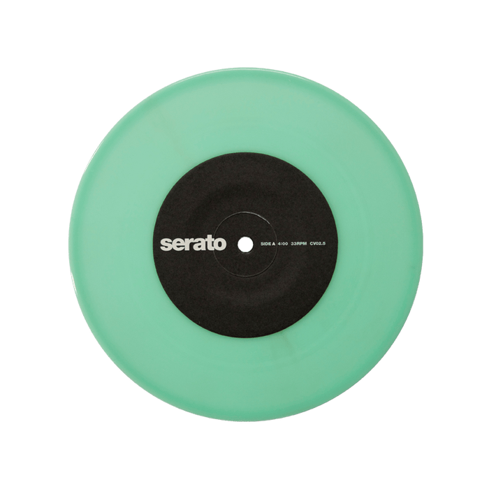 Serato 7" Control Vinyl (Pair, Glow in the Dark) - Rock and Soul DJ Equipment and Records