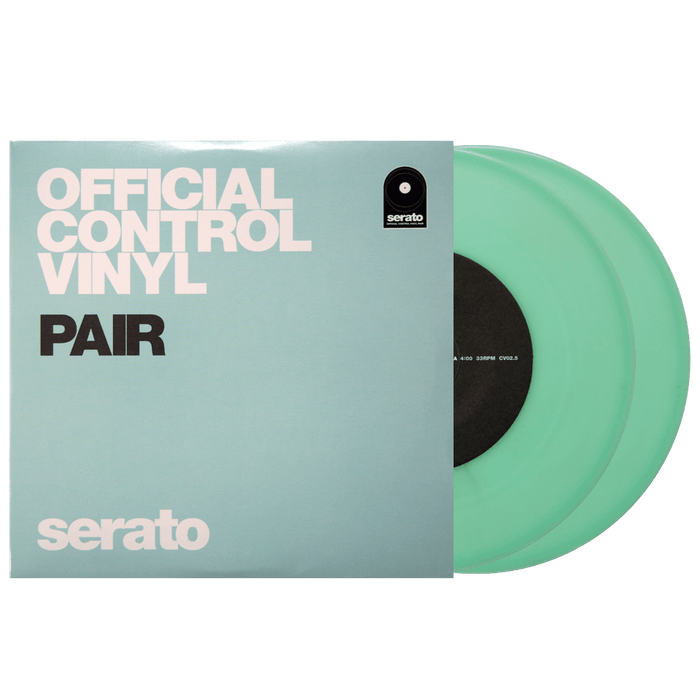 Serato 7" Control Vinyl (Pair, Glow in the Dark) - Rock and Soul DJ Equipment and Records