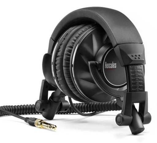 Hercules HDP DJ60 Headphones for DJ - Rock and Soul DJ Equipment and Records
