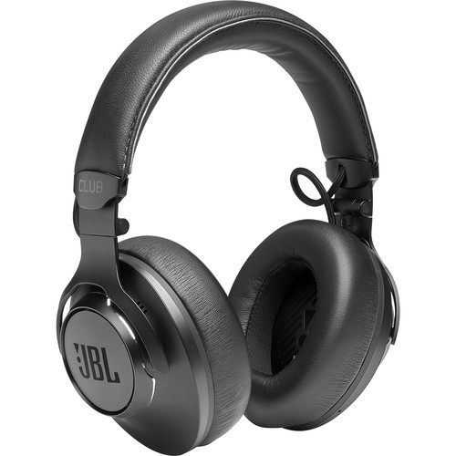 JBL CLUB ONE Noise-Canceling Wireless Over-Ear Headphones (Black) - Rock and Soul DJ Equipment and Records