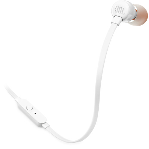 JBL T110 In-Ear Headphones (White) - Rock and Soul DJ Equipment and Records