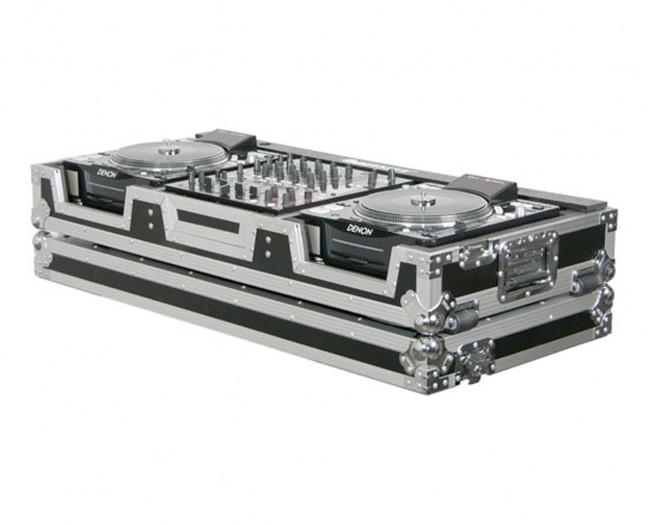 Odyssey FZ12CDJW Flight Zone DJ CD 12inch Mixer Controls Coffin with Wheels - Rock and Soul DJ Equipment and Records
