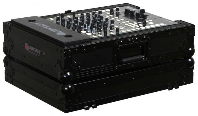 Odyssey Innovative Designs Flight Zone Black Label Series 12" DJ Mixer Case - Rock and Soul DJ Equipment and Records