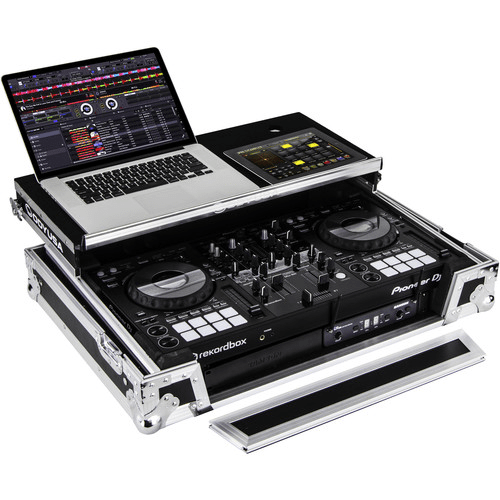 Odyssey Innovative Designs Pioneer DDJ-800 DJ Controller Glide Style Case with 1U 19" Bottom Rack - Rock and Soul DJ Equipment and Records