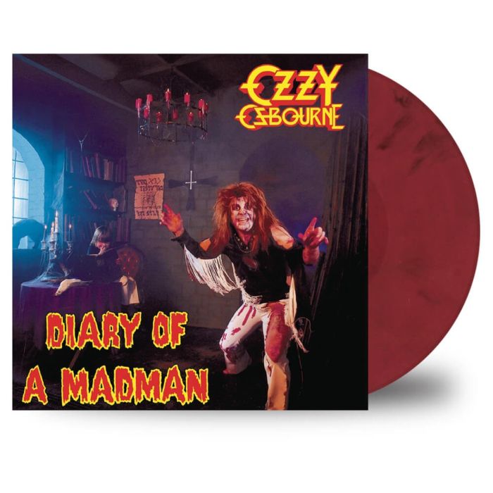 Ozzy Osbourne - Diary Of A Madman (Limited Edition, Red & Black Swirl Vinyl) Import [LP]