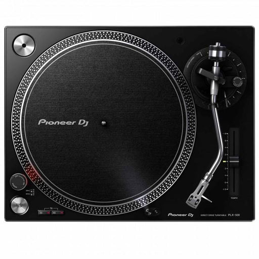 Pioneer PLX-500-K Direct Drive Turntable in Black - Rock and Soul DJ Equipment and Records