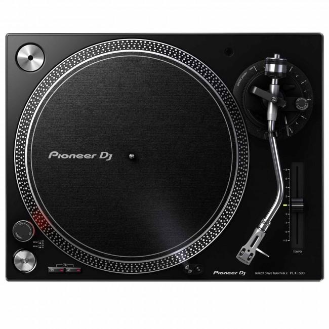Pioneer DJ PLX-500-K Direct Drive Turntable in Black — Rock and