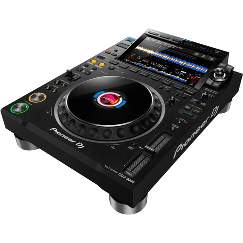Pioneer DJ CDJ-3000 High-Resolution Pro-DJ Multiplayer (Black