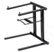 ProX T-LPS600 Foldable and Portable DJ Laptop Stand with Adjustable Shelf, Black - Rock and Soul DJ Equipment and Records