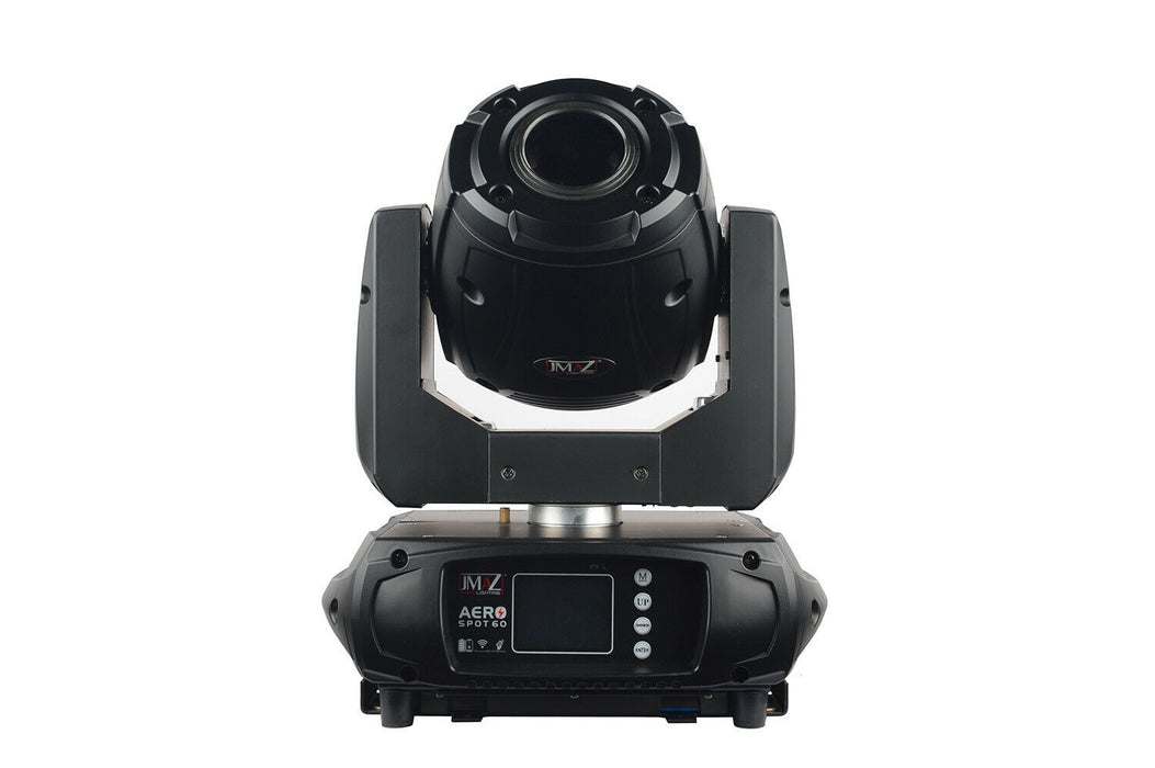 JMAZ JZ3003 LED Spot Moving Head Light AERO SPOT 60 With 60w Battery and Prism, Color, Gobo Wheel (Open Box)