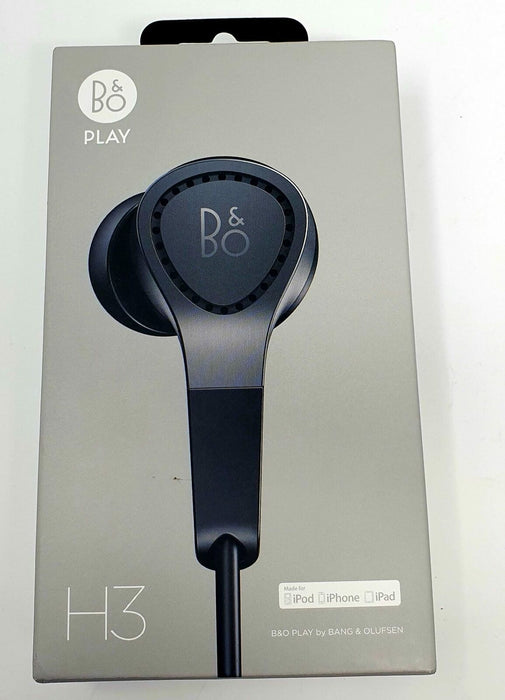 Bang & Olufsen BeoPlay H3 In Ear Headphone - Aluminium Black - Rock and Soul DJ Equipment and Records