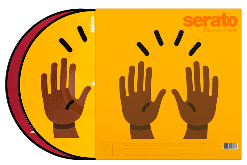 mode servitrice omfatte Serato Control Vinyl - Pray and Raised Hands Emoji (Pair) — Rock and Soul  DJ Equipment and Records