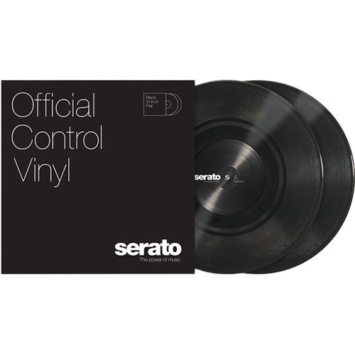 Serato 10" Control Vinyl (Pair, Black) - Rock and Soul DJ Equipment and Records
