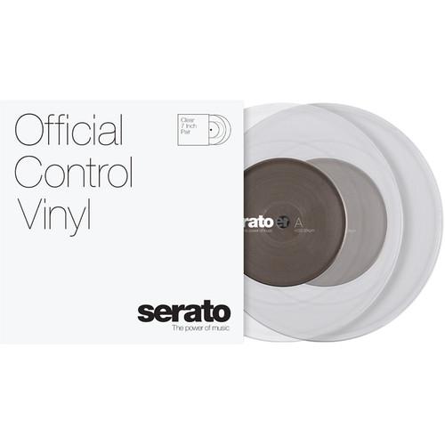 Serato 7" Control Vinyl (Pair, Clear) - Rock and Soul DJ Equipment and Records