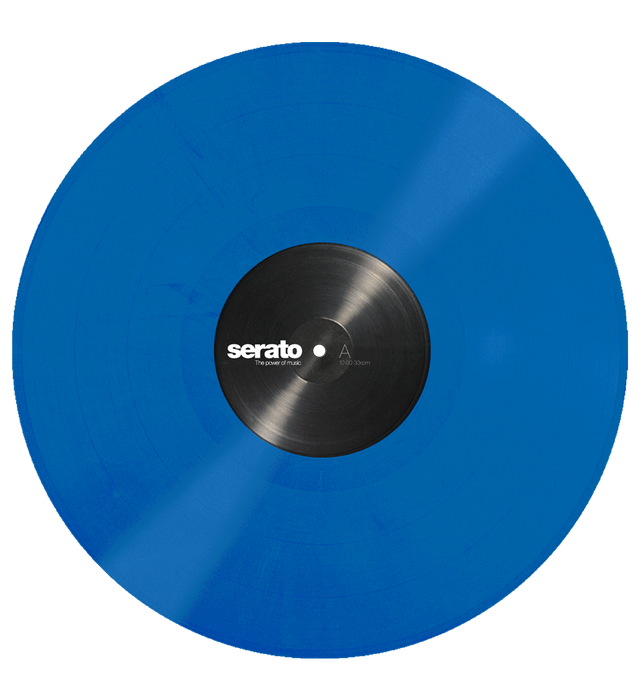 Serato Performance Series Official Control Vinyl 2xLP in Blue - Rock and Soul DJ Equipment and Records