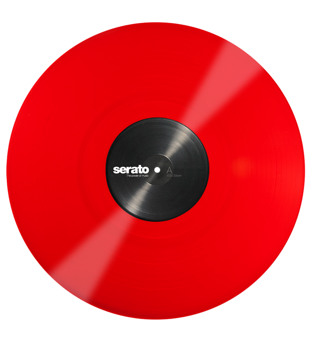 Serato Performance Series Official Control Vinyl 2xLP in Red - Rock and Soul DJ Equipment and Records